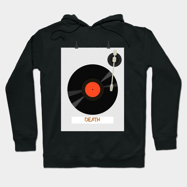 Death Vinyl Hoodie by Louis_designetc